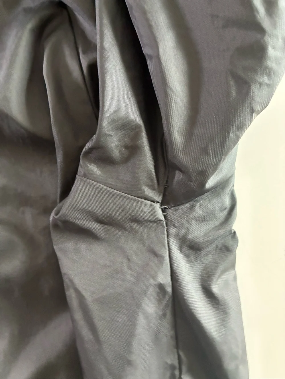 ACTIVE RIDE SHOP L BLACK NYLON WINDBREAKER BUTTON UP JACKET SKATER STYLE#3101